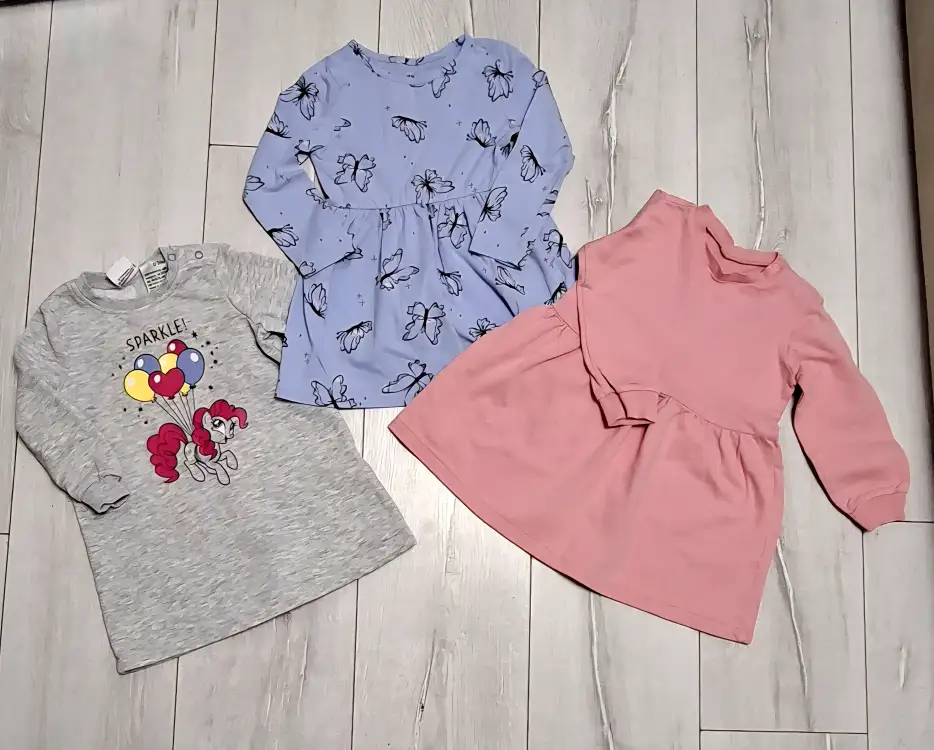 Лот платьев 86-92