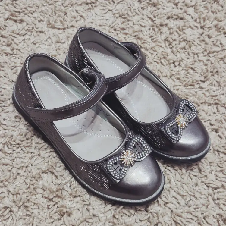 Туфельки серебрянные