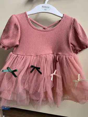 Платье-боди на рост до 86 см.