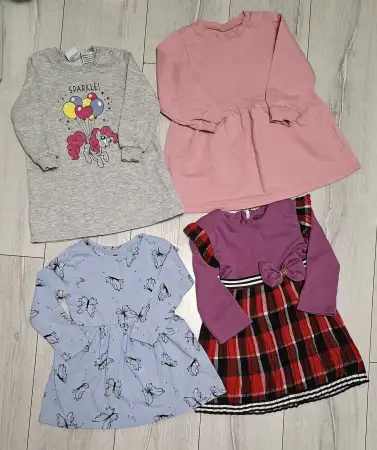 Лот платьев 86-92