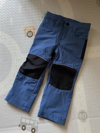 Теплые брюки/джинсы 86-92 рост