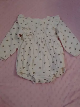 Муслиновое боди для малышки