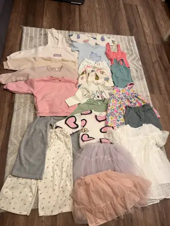 Весенне-летний гардероб для девочки