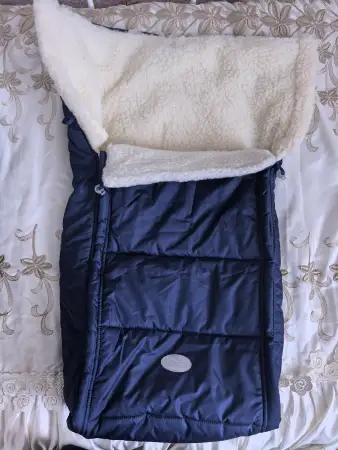 Конверт меховой зимний на овчине (очень тёплый)