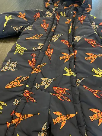 Комбинезон зима р.74-80