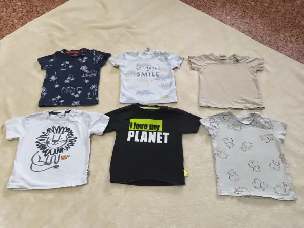 Футболки и боди 86см