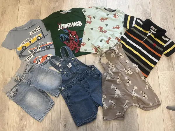 Лот футболки/шорты (92-98)