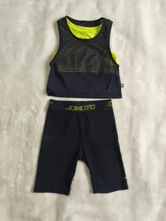 Комплект велосипедки и топ