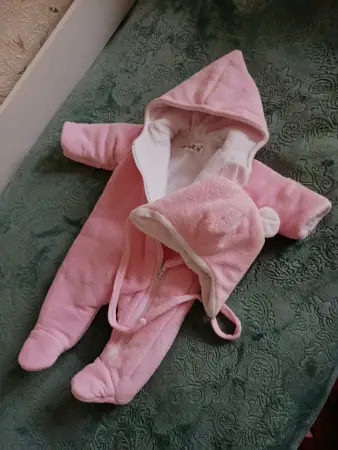 Зимний комбинезон для девочки, р-р 62