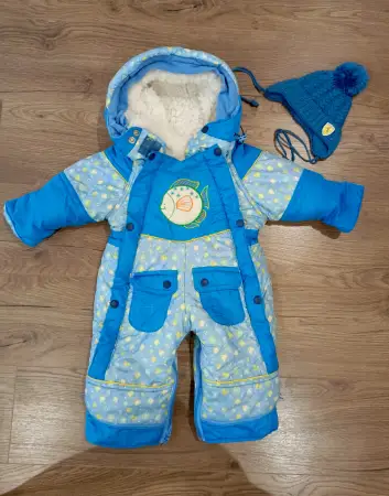 Зимний комбинезон до года
