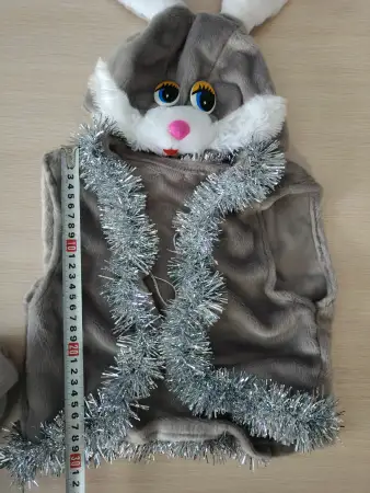 Новогодний костюм зайчика