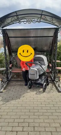 Коляска Adamex Amelia 3в1