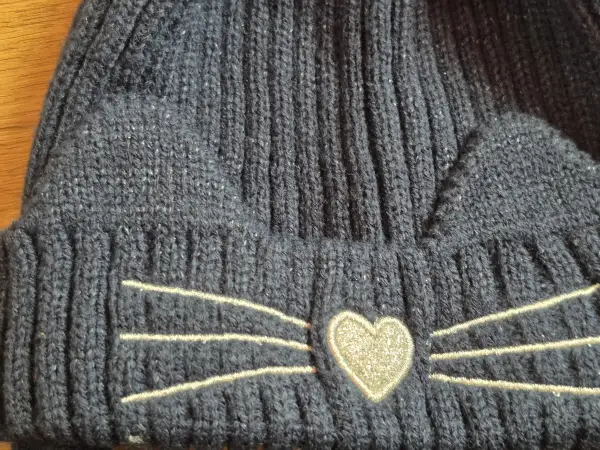 Новая шапка для девочки на 48-50