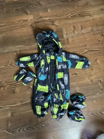 Комбинезон теплый рост 68-74