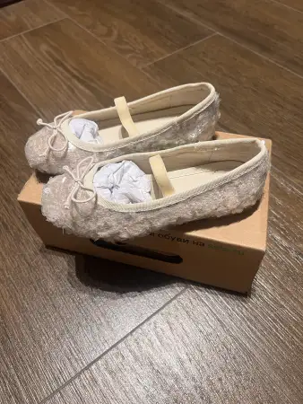 Нарядные балетки для девочки