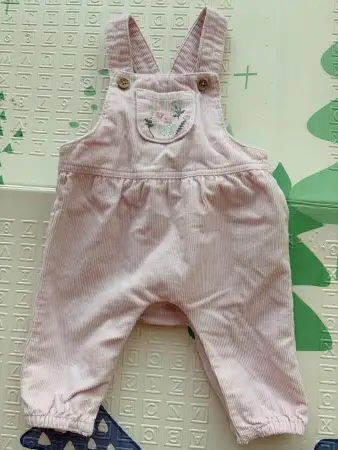 Милые вельветовые комбинезоны для девочки