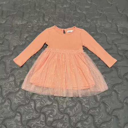 Нарядное платье для девочки 1-2 лет