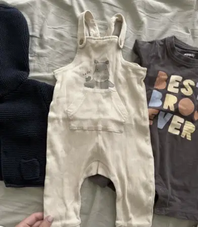 Лот вещей для новорожденных