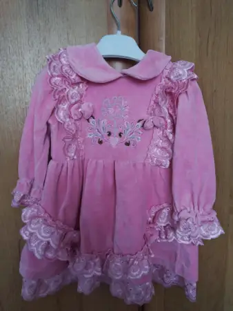 Платье Велюровое. Размер 80-86