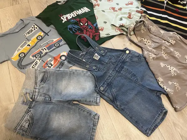 Лот футболки/шорты (92-98)