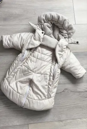 Теплый комбинезон-трансформер на 4-8 месяца