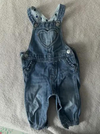 Джинсовый комбинезон