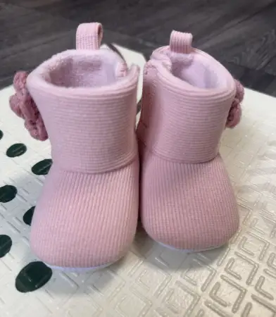 Пинетки зимние для новорожденных