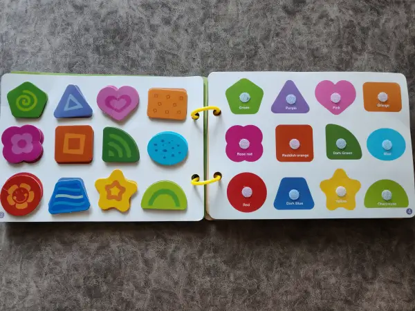 Альбом с играми на липучках, лэпбук