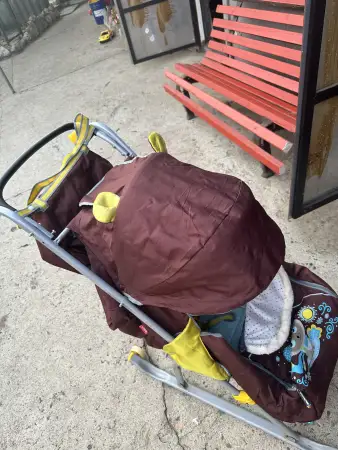 Санки-коляска