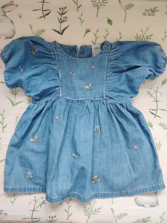 Джинсовые платье H&M (68 рост)