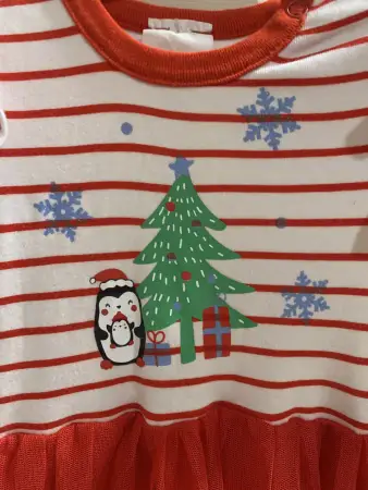 Боди платье 68 размера новогодний