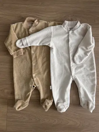 2 велюровых слипа 62 см цена за оба