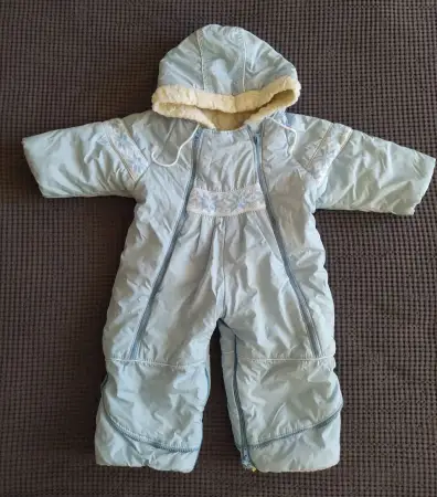 Зимний комбенизон-трансформер на овчине 4 мес - 1 года