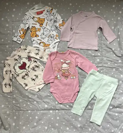 Одежда 0-3 месяца для девочки новая