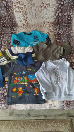 Лот кофты для мальчика 1-2 года