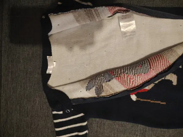 Вязаный комбинезон