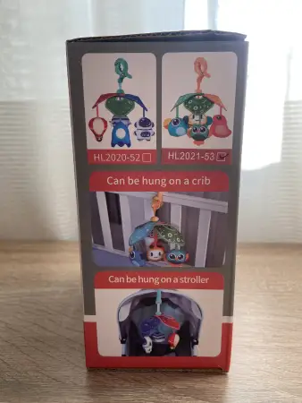 Подвеска в кроватку, коляску для малыша