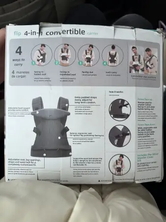 Эргорюкзак для новорожденных переноска слинг