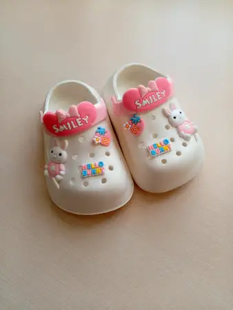 Кроксы 13.5 см для девочки шлепки детские сабо