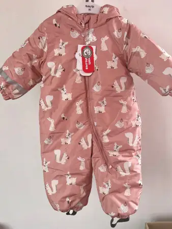 Комбинезон на девочку зимний