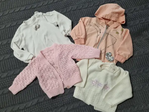 Набор вещей для девочки 0-6 мес. весна-осень