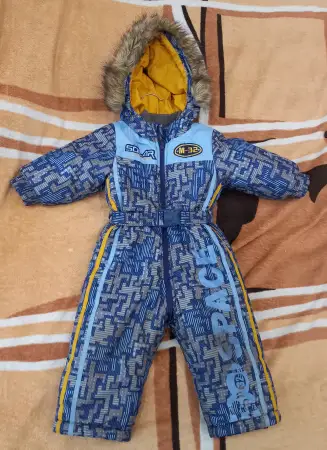 Зимний комбинезон на мальчика