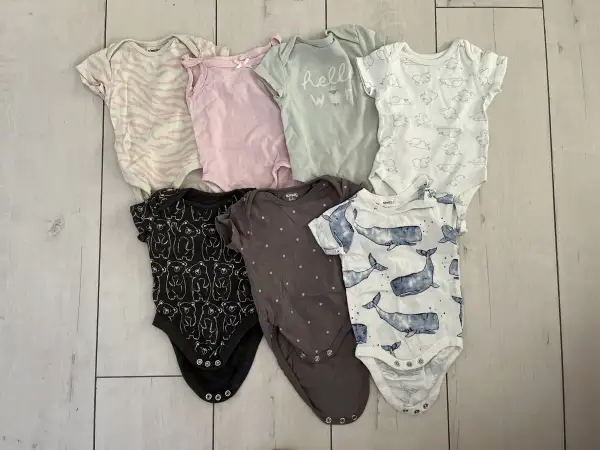 Лот бодиков 56-62-68