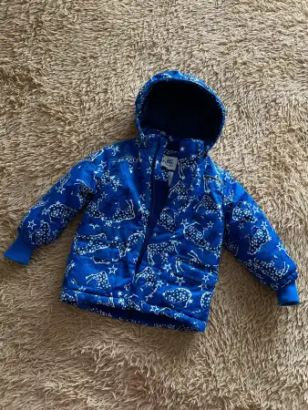 Тёплая куртка на 2-4 года