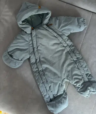 Зимний комбинезон ToucanKids 56-68 серо-голубой