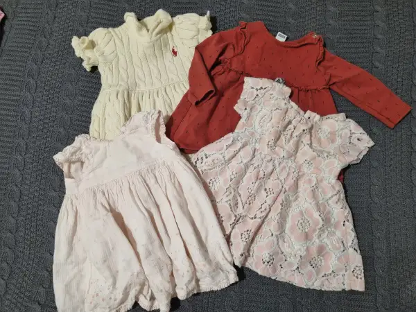 Платья для девочки 0-6 мес.