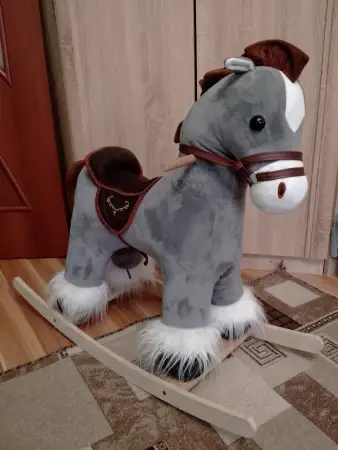 Детская качалка конь "Кристал"