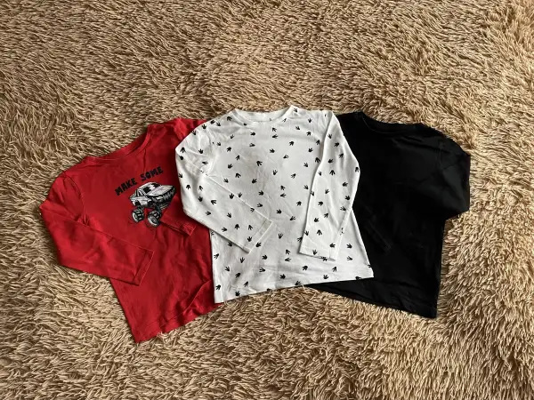 Лот лонгсливов, 104 см (4-5 лет)