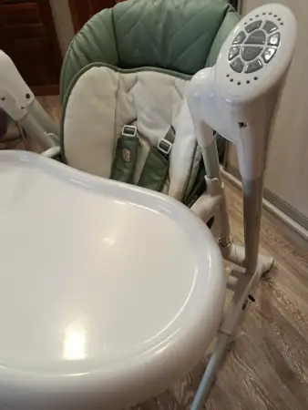 Стульчик для кормления 3в1 (стул, шезлонг, электрокачели)