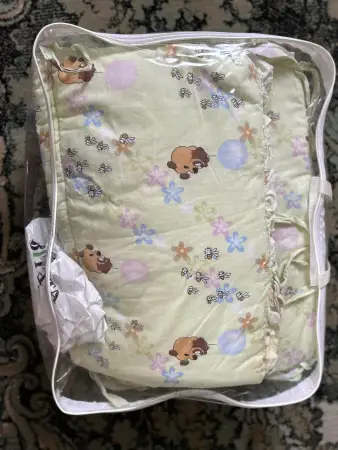 Бортики и балдахин в кроватку